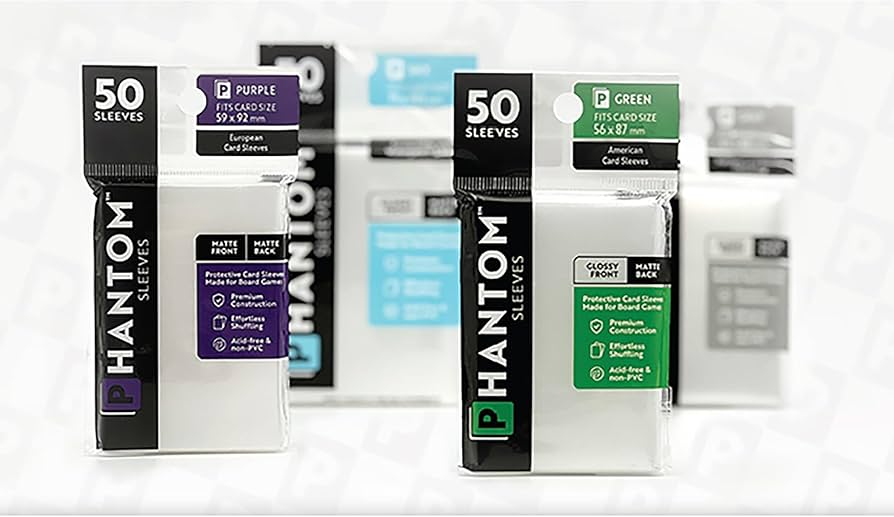 Amazon.com: Phantom Sleeves: Rose Size 70 x 120mm: Matte Front