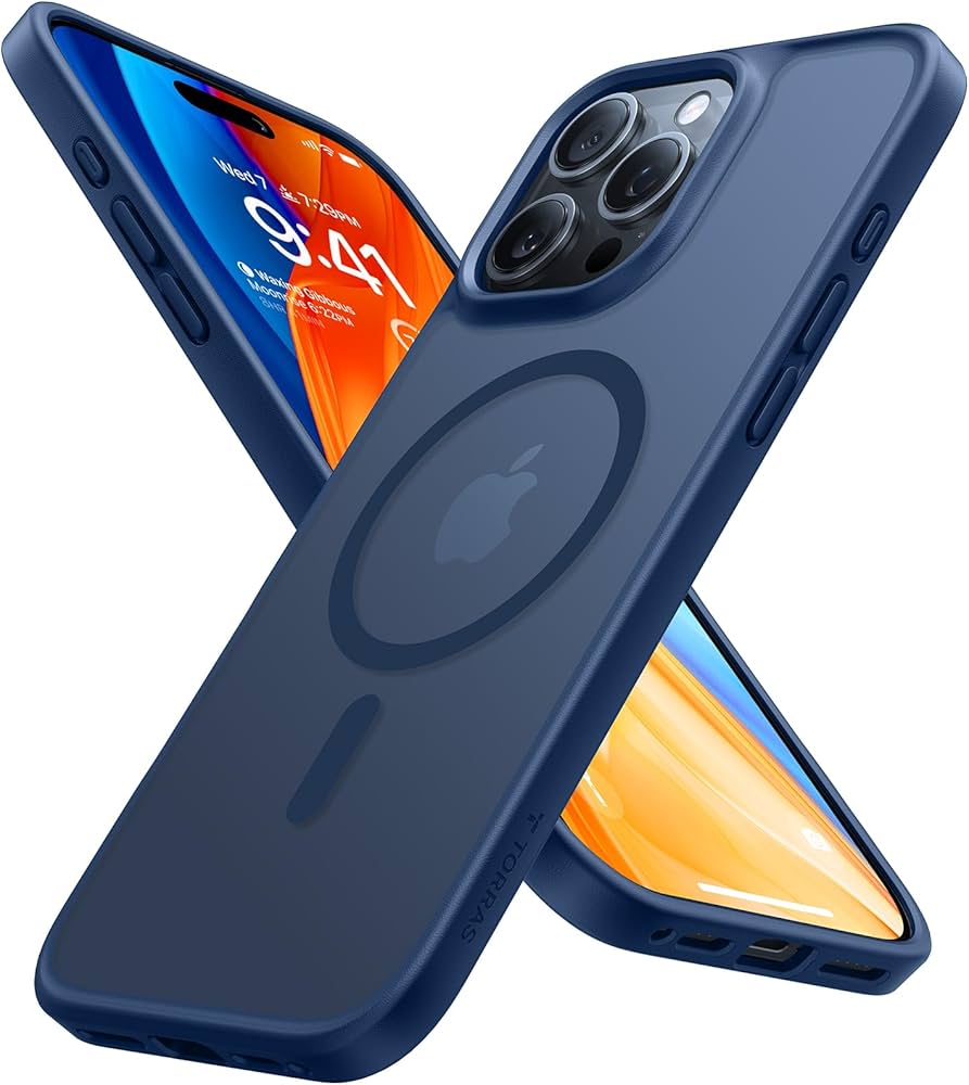 Amazon.com: TORRAS Magnetic Shockproof for iPhone 16 Pro Max Case