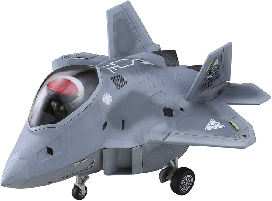 エースコンバット プラモデル ハセガワF-22 メビウス1&Su-33黄色13