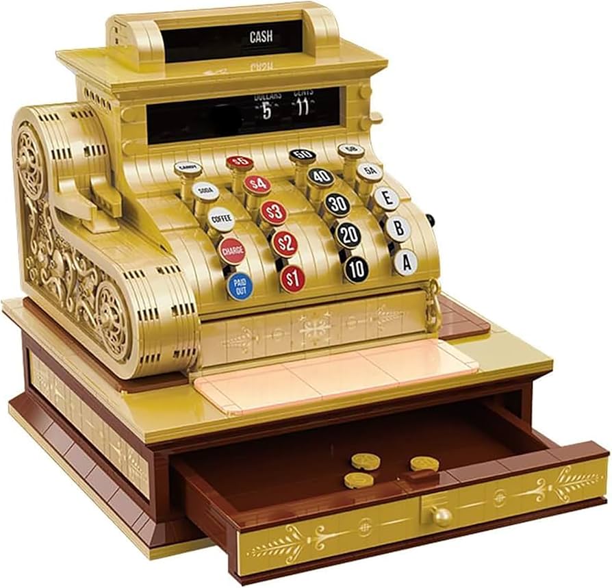 Amazon.co.jp: DIY ヴィンテージ レジ モデル、レトロ レジ モデル