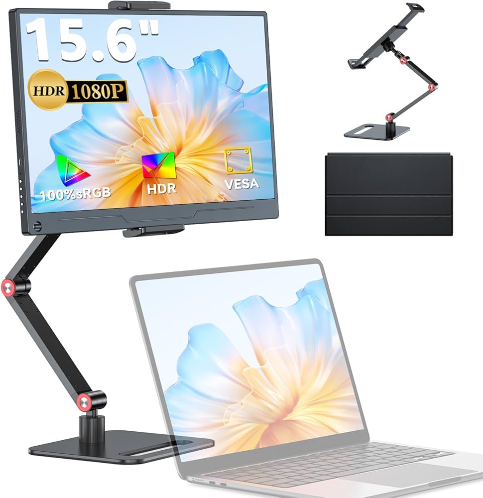 やや難あり モバイル デュアルモニター UPERFECT 15.6インチ やや難