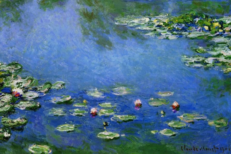Amazon.co.jp: クロードモネWater Lilies Nympheas 1906年オイル