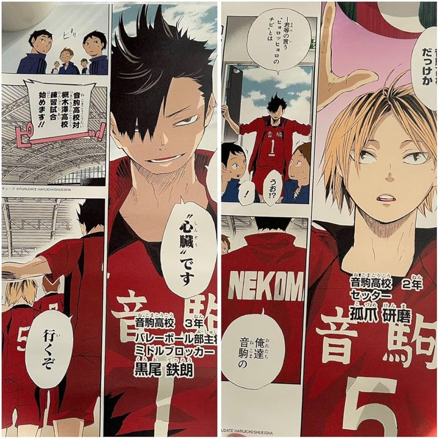 ハイキュー‼︎黒尾鉄朗弧爪研磨まとめ売り ハイキュー 音駒高校 黒尾