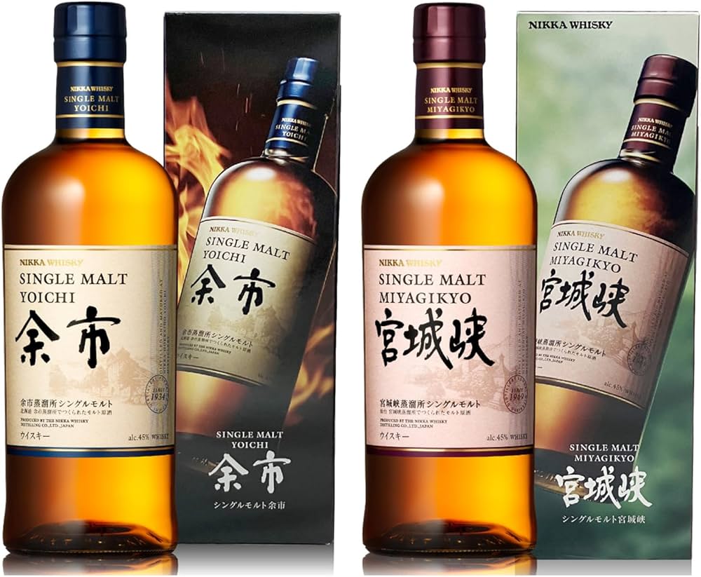 Amazon.co.jp: 【箱付き】ニッカウイスキー飲みくらべセット