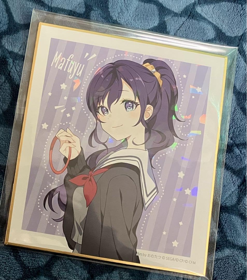 プロセカ 東雲絵名 ホログラム色紙コレクション 神山高校文化祭