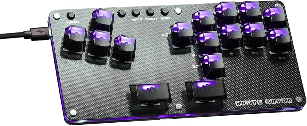 Amazon | Haute42 レバーレスコントローラー：PC/スイッチ/PS3/PS4用