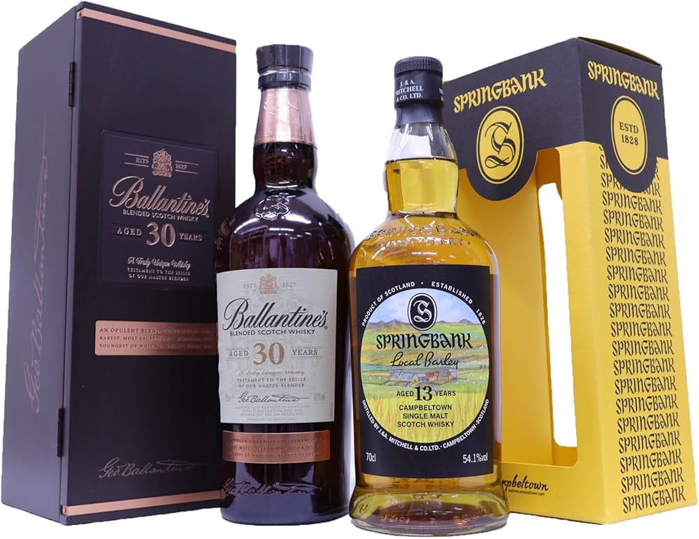 Amazon.co.jp: 高級ウイスキー2本 スプリングバンク 13年 ローカル