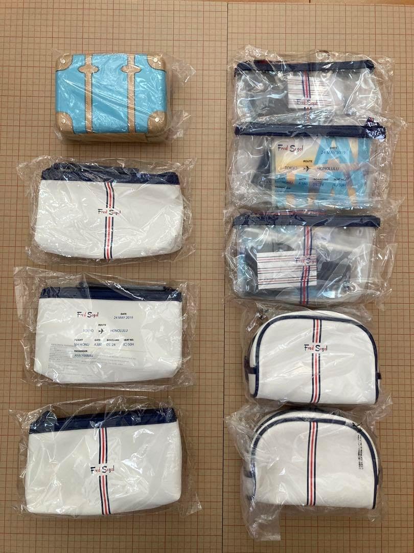 ビジネスクラス アメニティポーチ ANA JAL UNITED QATAR 等 ANA／航空