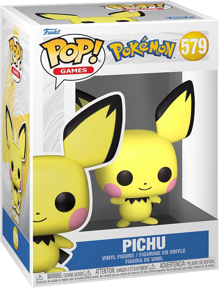 Amazon.com: Funko Pop! Games: Pokemon - Pichu - Amazon Exclusive