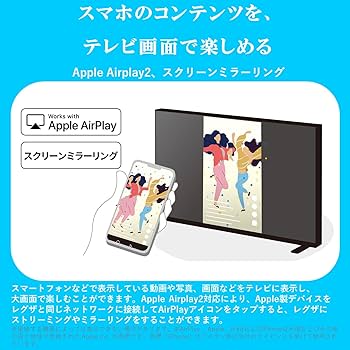 Amazon.co.jp: REGZA 32インチ Airplay ネット動画対応 ハイビジョン