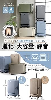 Amazon.co.jp: [ブライテック] BRIGHTECH スーツケース キャリーバッグ