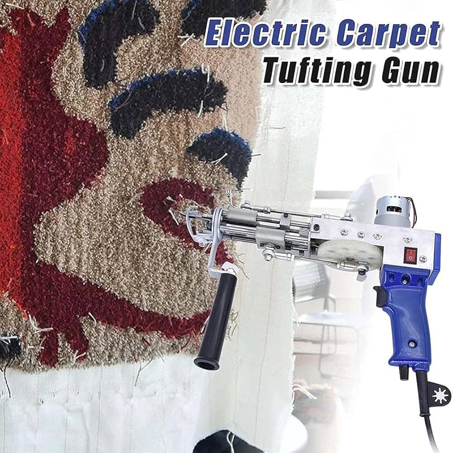 値下げ！電動タフティングガン バリカンセット ラグ作り パンチ