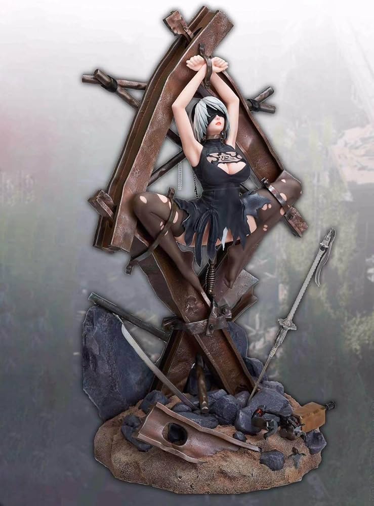 Amazon.co.jp: ヨルハ二号B型 2B フィギュア 1/4スケール 塗装済み完成