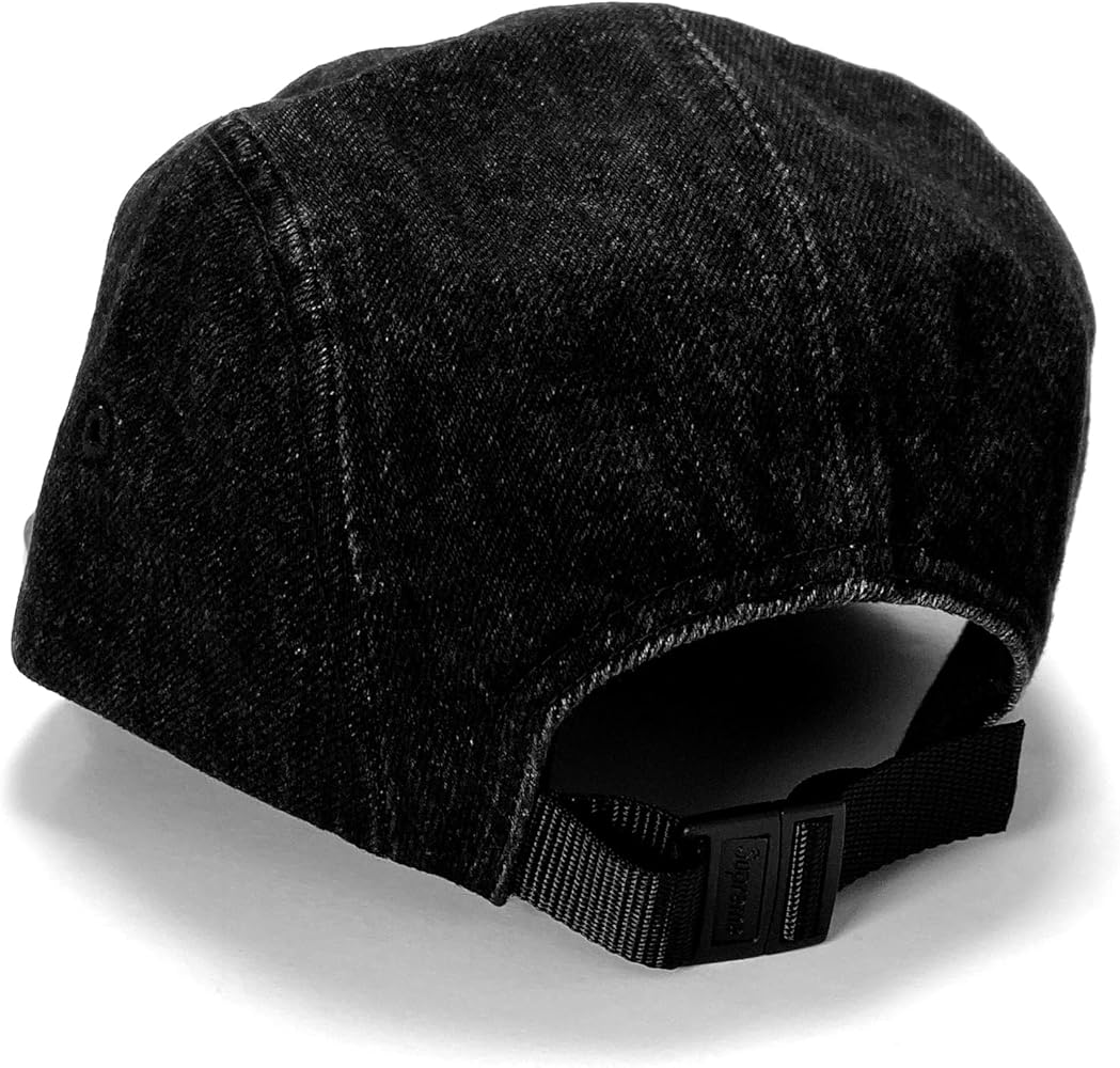 Amazon | [シュプリーム] メンズ ブラックデニムキャンプキャップ