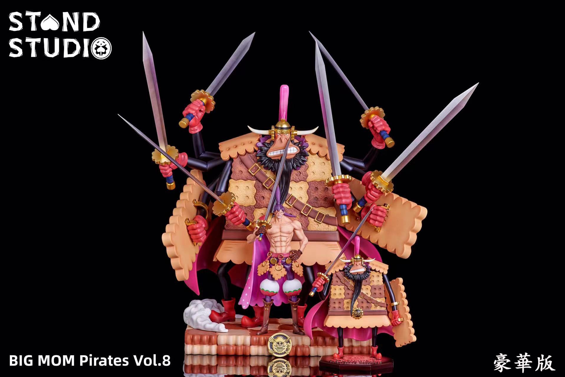 ワンピース Black クラッカー ガレージキット ガレキ スタチュー