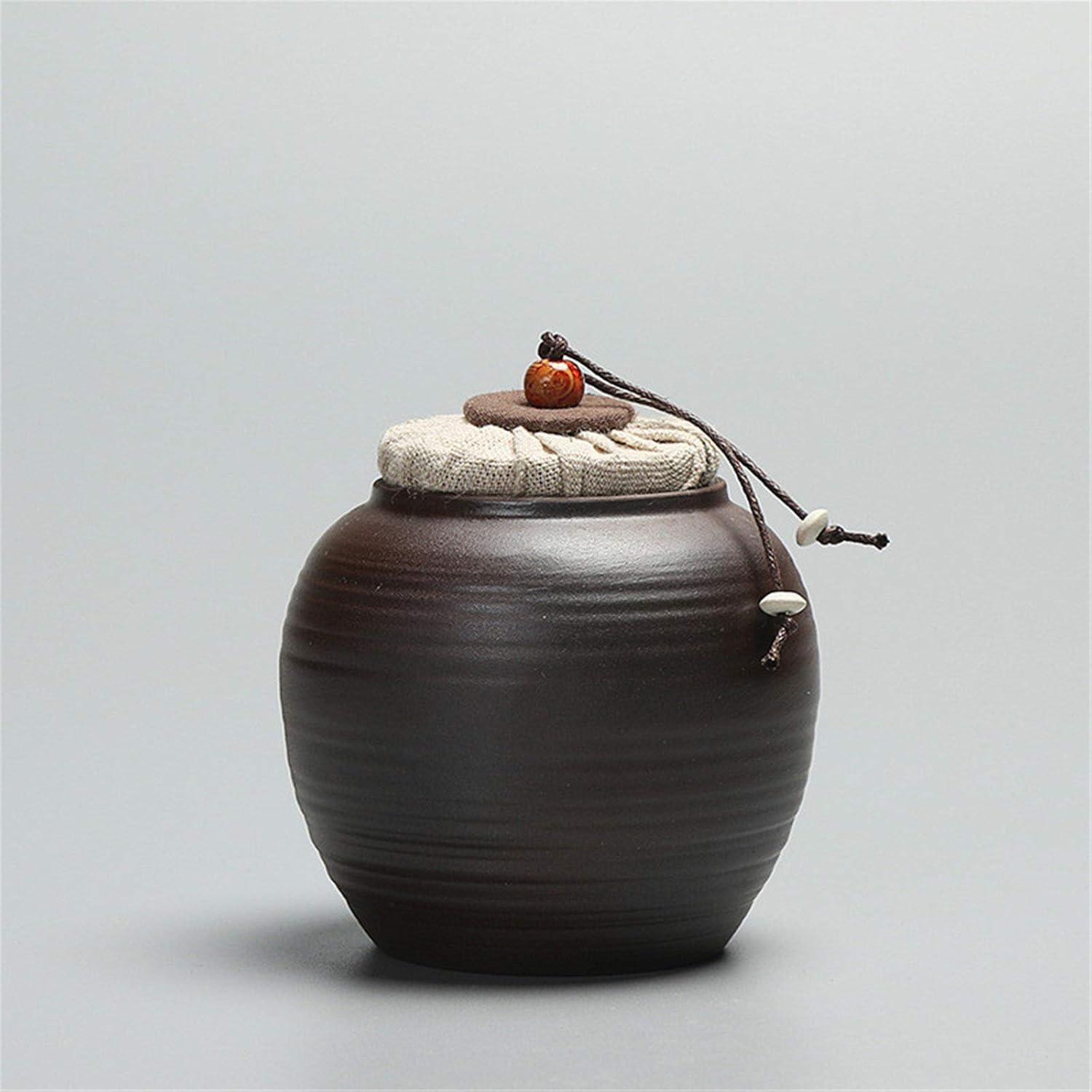 萩焼 納富鳥雲 大華山鳥雲 ひねり茶器 共箱 栞付 萩焼