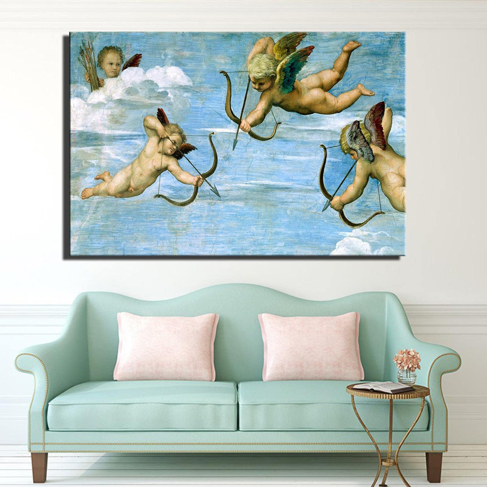 キューピットの版画（ローマの愛の神様） キューピットの版画（ローマ