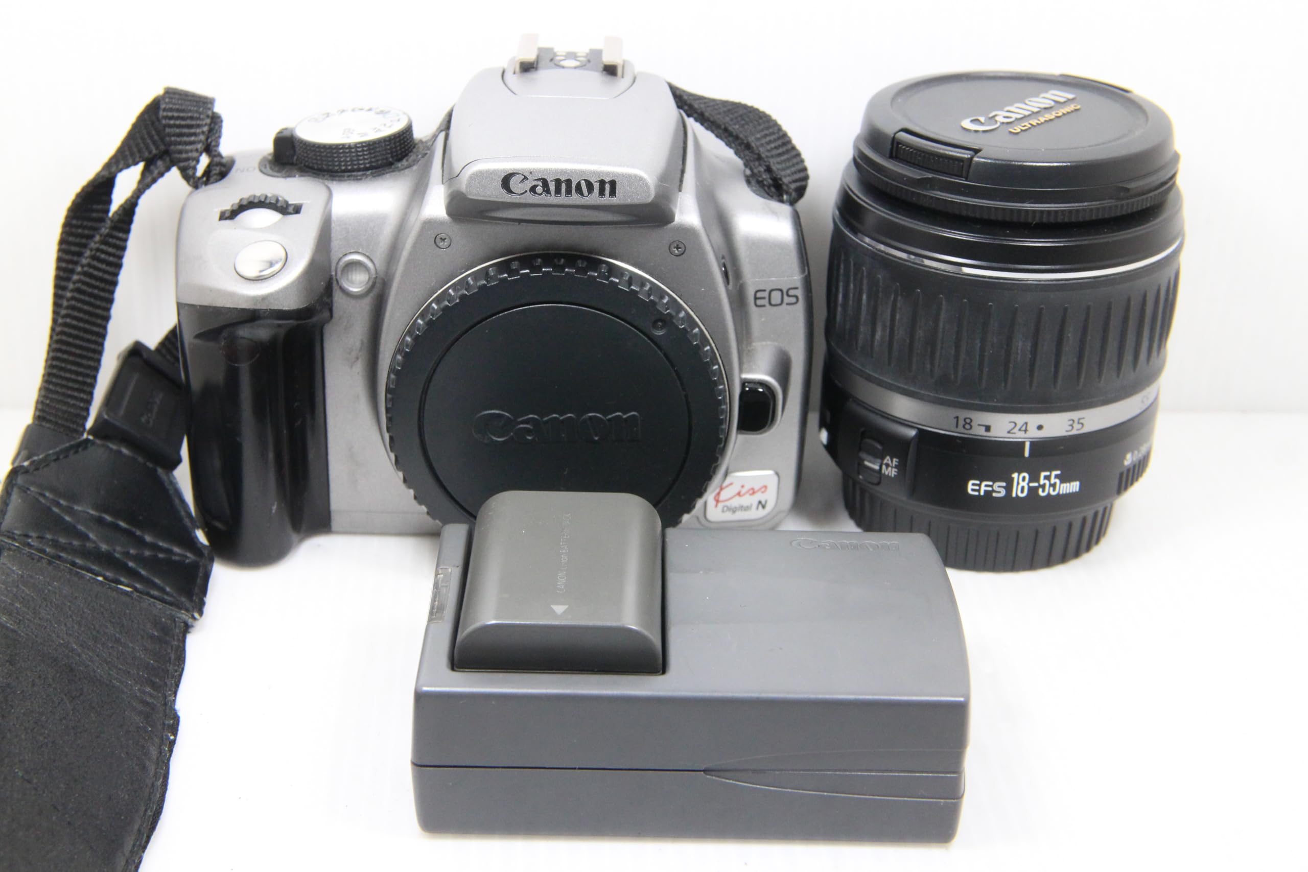 Amazon | Canon EOS KISS デジタル N シルバー レンズキット 0128B002