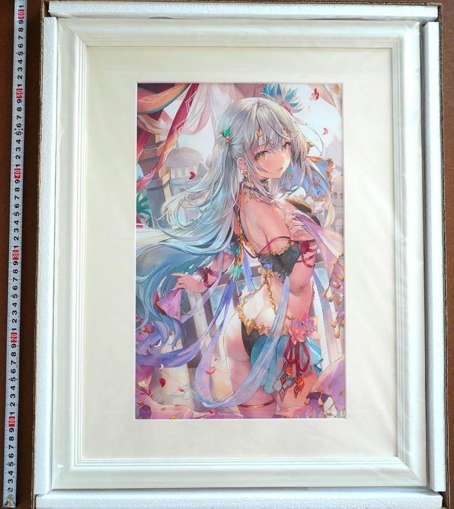 Amazon.co.jp: ももこ 額装A3複製原画 El Dorado さしみねこ屋