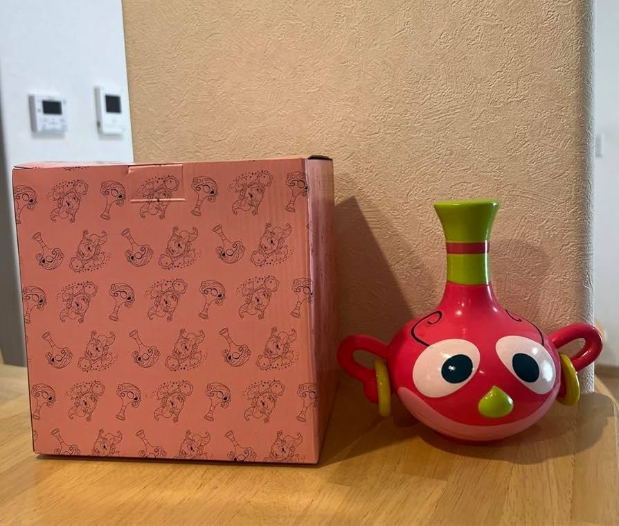 Amazon.co.jp: ハクション大魔王 あくびちゃん 壺型 貯金箱 : おもちゃ