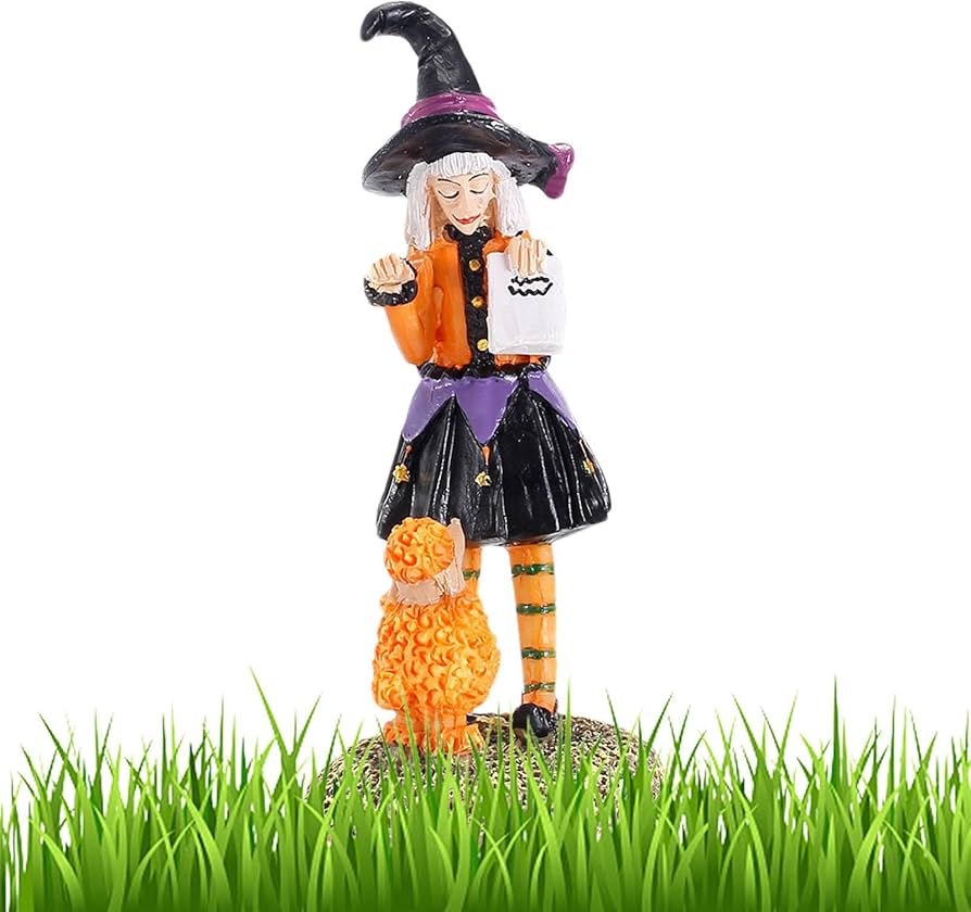 Amazon.co.jp: 収集可能な魔女のフィギュア,エレガントな樹脂製の魔女