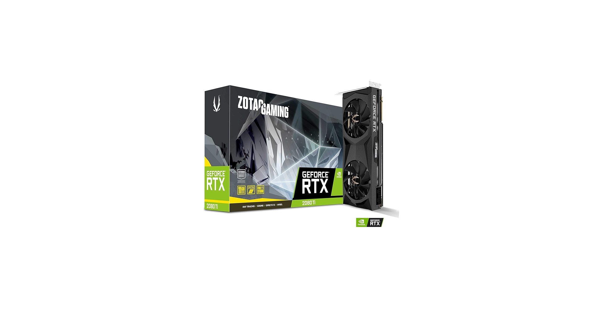 Amazon.com: ZOTAC Gaming GeForce RTX 2080 Ti Twin Fan 11GB GDDR6