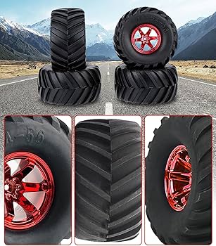 Amazon | GHDVOP 4本 1/10 RCカー ラジコン タイヤ4個セット オフ