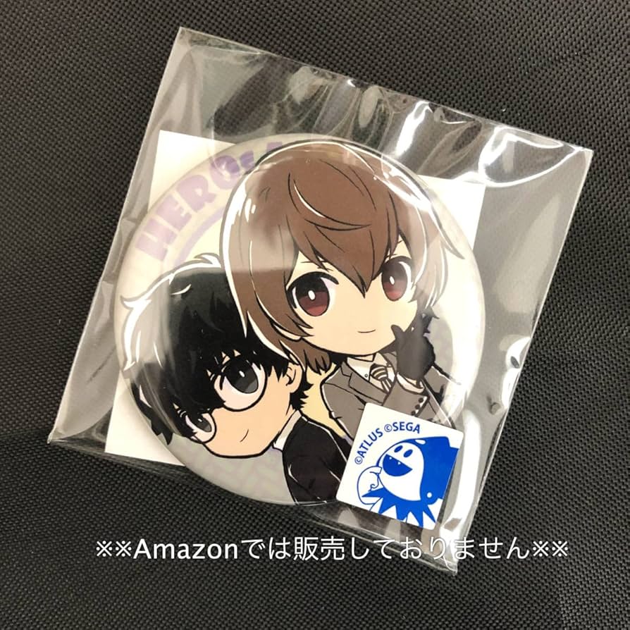 バッジ・ピンズ [単品] 主人公＆芳澤かすみ ツーショット缶バッジ