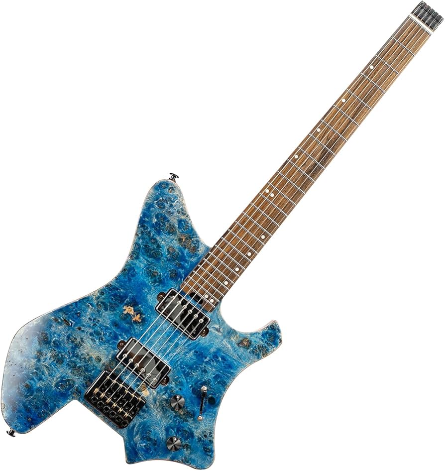 Amazon | EARTエレクトリックギターヘッドレスフィックスブリッジ6弦