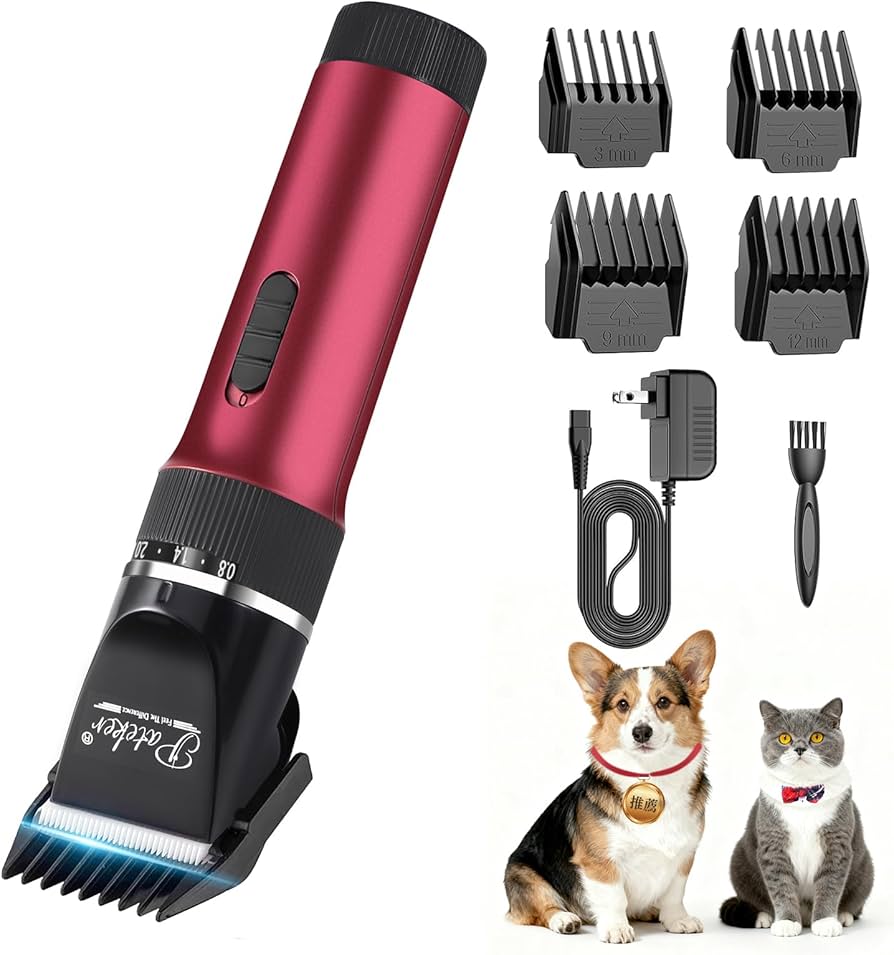 Amazon.co.jp: 【正規品】【20年プロトリマー推奨】Pateker 犬バリカン