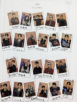 Amazon.co.jp: ☆INI 西 洸人☆雑誌抽プレ 直筆サイン入りチェキ（当選