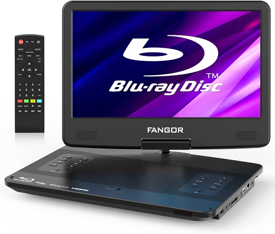 FANGOR 11.4インチ ポータブルブルーレイプレーヤー F-BR126 Amazon