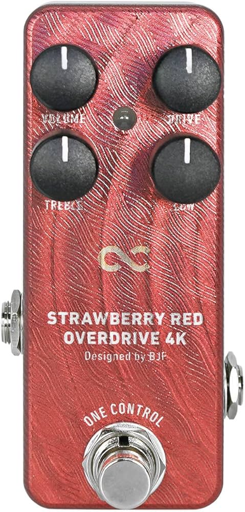 One Control Strawberry Red 4K - Overdrive : Amazon.co.uk: Musical