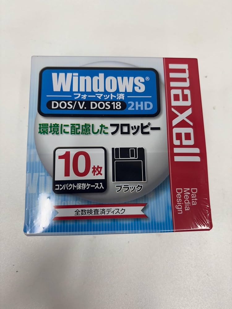 Amazon.co.jp: maxell 3.5インチ フロッピーディスク Windows 10枚