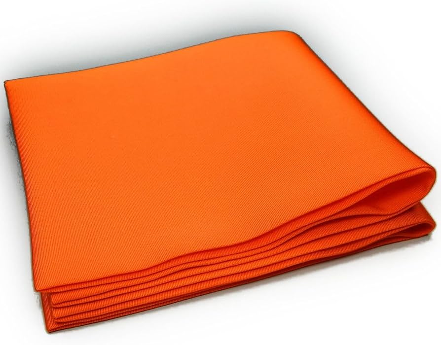 Amazon｜【茶道具・袱紗】 帛紗 朱 8匁 正絹（絹100％）｜茶道用