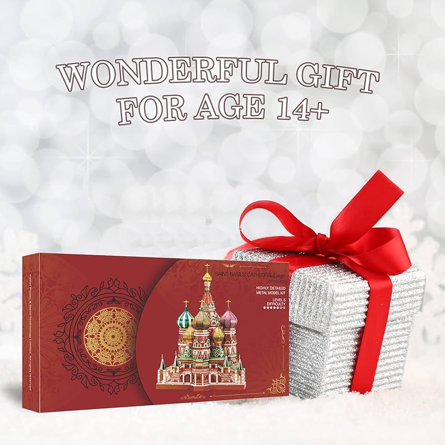 Amazon.com: Piececool 3D Metal Puzzle Model Kits Saint Basil's