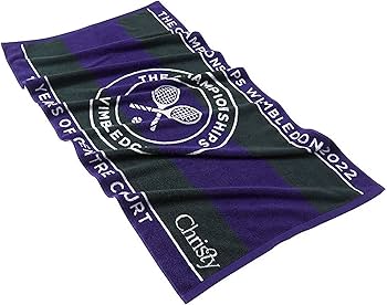 Amazon.co.jp: ウィンブルドン2022 チャンピオンシップタオル 70×133cm