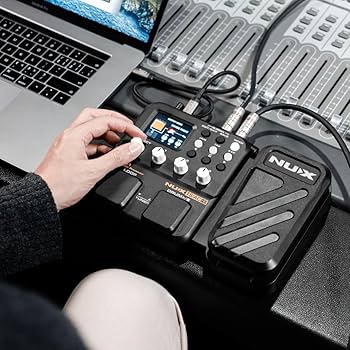 Amazon | NUX MG-101 マルチエフェクトペダル 46種類のエフェクト、25