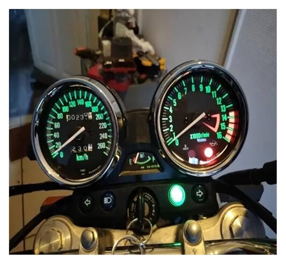 カワサキ Z250FT メーター スピード/タコ/インジゲーター