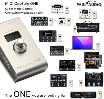 Amazon | PAINTAUDIO MIDI Captain ONE/DUO フットコントローラー