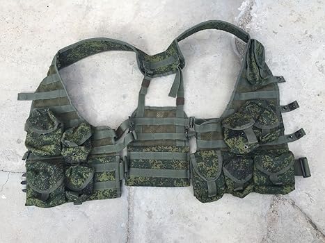 Amazon.co.jp: ロシア軍 6sh116 タクティカルベスト＆バックパック