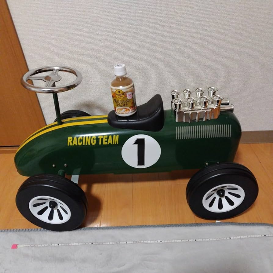 Amazon.co.jp: 人気 Artaburg 乗用玩具 スチール製 レトロ レーサー