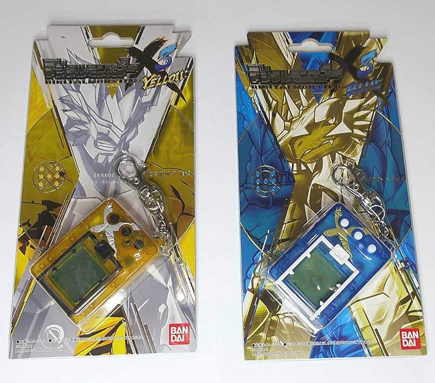 デジタルモンスターX3 YELLOW BLUE 2種セット Digital Monster X Ver