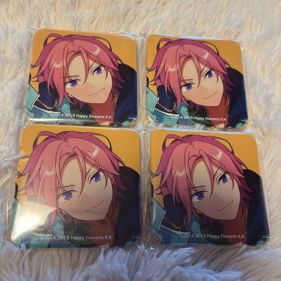 あんスタ 旅路 TRIP ハート缶バッジ 桜河こはく あんスタ 旅路 TRIP