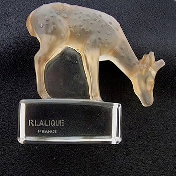 Amazon.co.jp: R. Lalique ルネ・ラリック 彫像 Daim 鹿 : ホーム