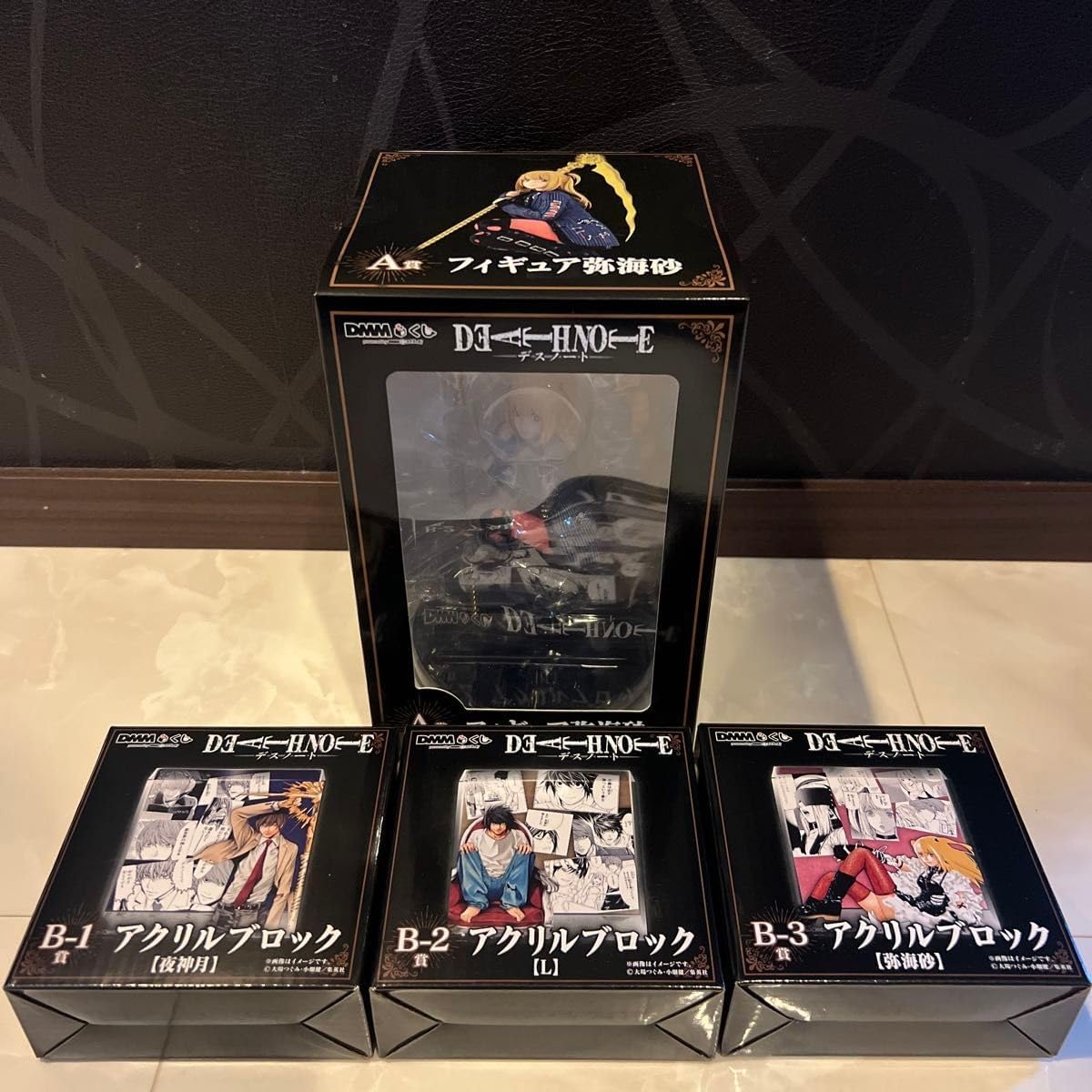 DEATH NOTE」 DMMくじ A賞＆B賞セット DMMくじ デスノート A賞 弥海