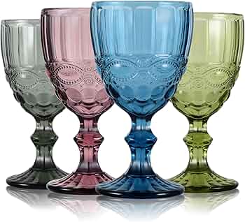 希少品 えむに さんのゴブレット ガラス 澄んだクリアガラス製の