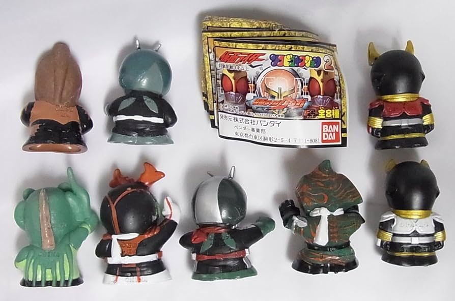 Amazon.co.jp: ガシャポン仮面ライダーソフビコレクション2 （ 仮面