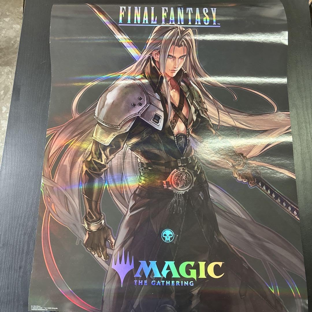 MTG FF foil ポスター 6枚 セット ファイナルファンタジー MTG FF foil