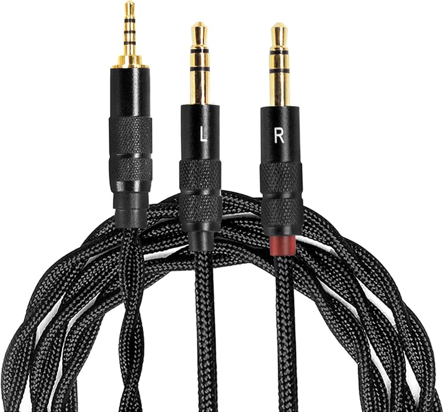 Amazon | 3APLUS HD2 ヘッドホン交換ケーブル 2.5MM バランスプラグ